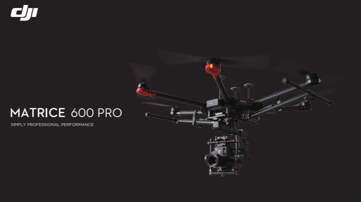 DRONE DJI MATRICE 600 PRO