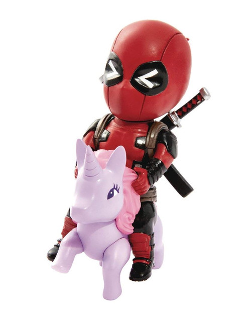 Beast Kingdom Marvel Comics Mea-004 Deadpool Pony Mini Egg Attack