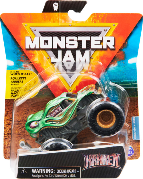 Monster Jam, Official Kraken Monster Truck, Die-Cast Vehicle, Arena  Favorites Series, 1:64 Scale Mobile Advance