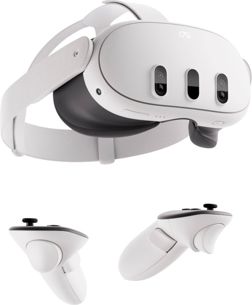 Meta - Quest 3 Breakthrough Mixed Reality - 512GB - White - Mobile