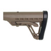Archangel® Low-Profile AR-15® Buttstock Fits Commercial Tube - Flat Dark Earth Polymer