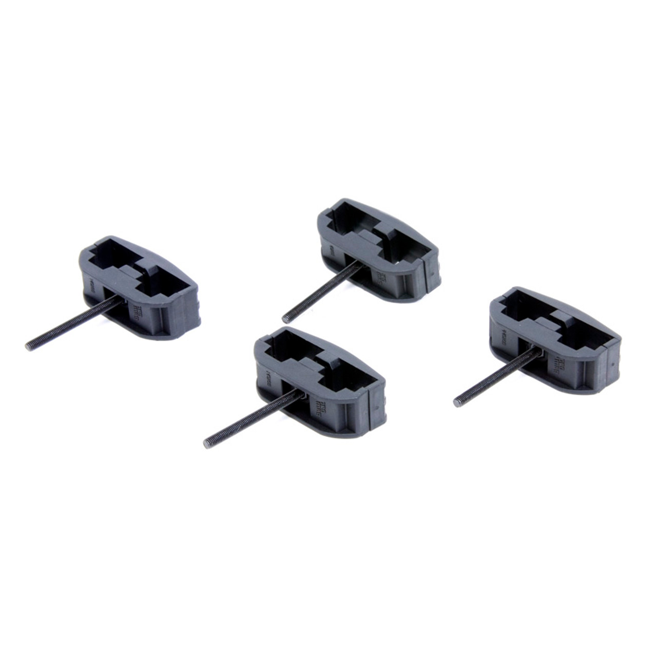 AR-15® & Mini-14® (Metal Magazine) Magazine Clamps (4 Pack) - Black Polymer