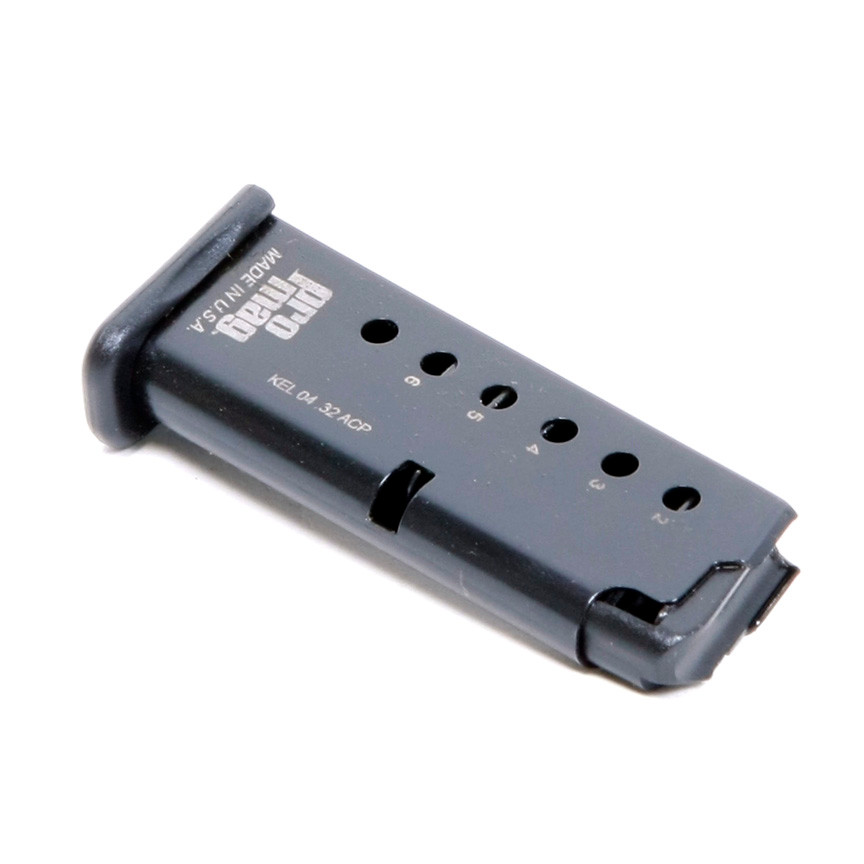 Davis P-32 .32 ACP 6-Round Blued Steel Magazine – Triple K 133M, New