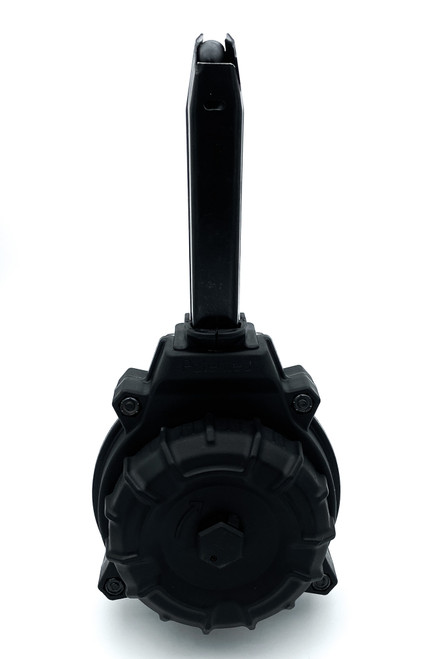 『希少』X-TAGE PURE DURALUMIN【ROUND M】 Springfield Armory® XD-(M)® 9mm (50) Rd - Black Polymer Drum