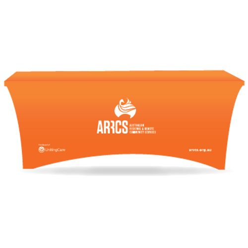 FOR PURCHASE - ARRCS 6 Foot Stretch Table Cloth