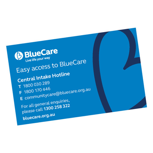 BlueCare Magnet -  Central Intake Hotline - Pack of 25 Magnets - Available Now