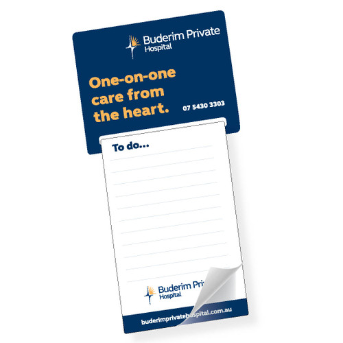 Buderim Private Hospital Magnetic To Do List and Notepad