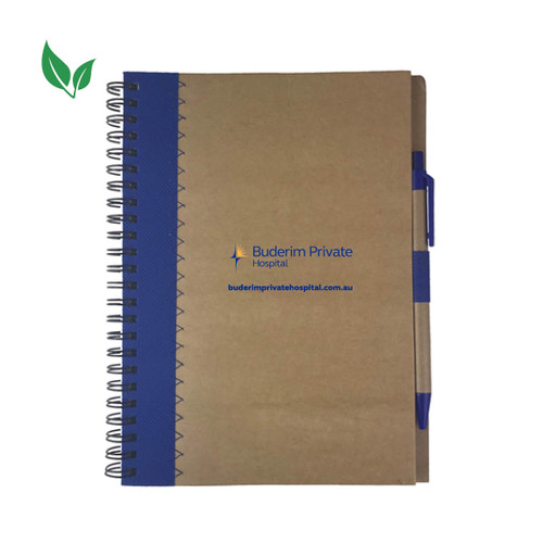 Buderim Private Hospital A5 Recycled Paper Notebook