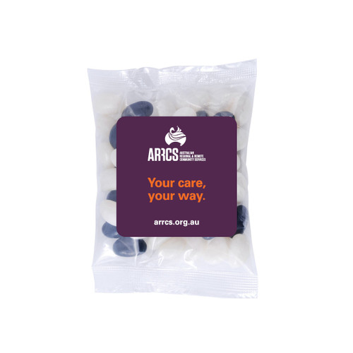 ARRCS Mini Jelly Beans in 50gram Cello Bag