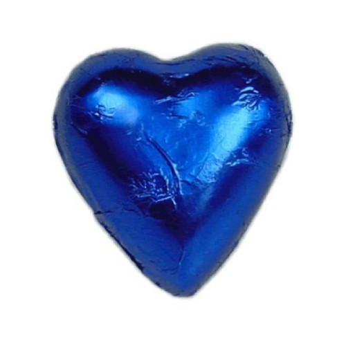 Chocolate Foiled Heart - 50 pack