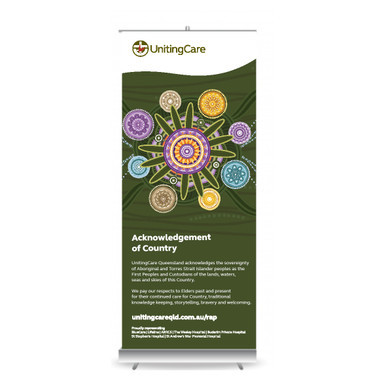 FOR PURCHASE - RAP Pull Up Banner (Acknowledgement Of Country)