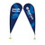 FOR HIRE - ONE BlueCare Double Sided Teardrop Banners (IMAGE IS OF EITHER SIDE OF BANNER)