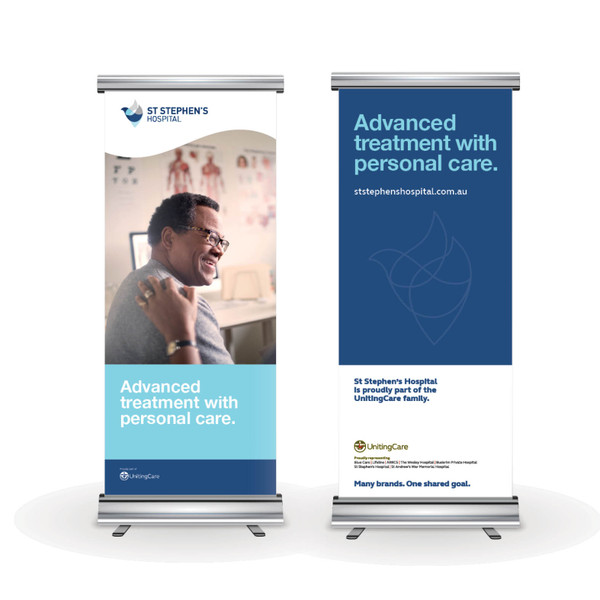 FOR HIRE - St Stephen's Pull Up Banners