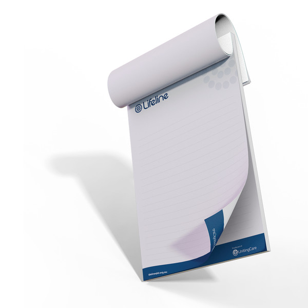 Lifeline A5 Notepads - Available Now