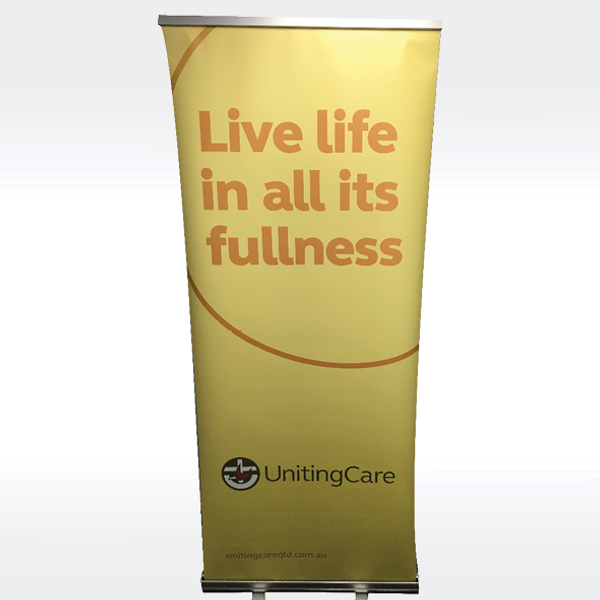 FOR HIRE -  UnitingCare Earth II Pull Up Banner