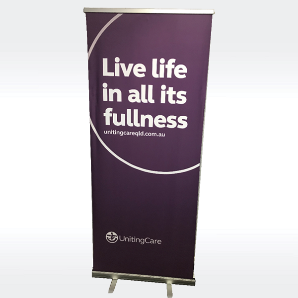 FOR HIRE -  UnitingCare Flora Pull Up Banner