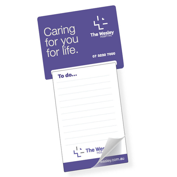 The Wesley Hospital Magnetic To Do List and Notepad