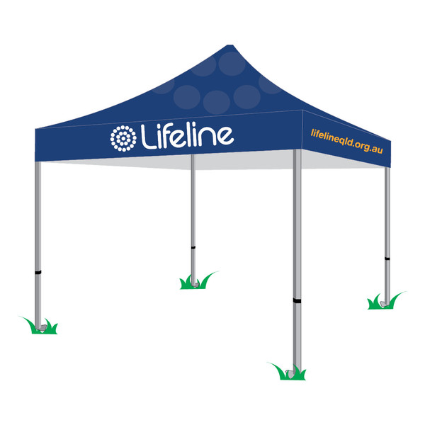 FOR HIRE - Lifeline 3m x 3m marquee