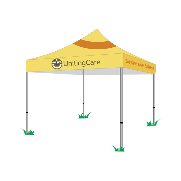 FOR HIRE - UnitingCare 3m x 3m marquee