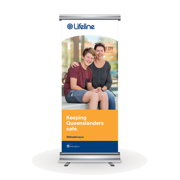 FOR PURCHASE - Lifeline Pull Up Banners - Style A