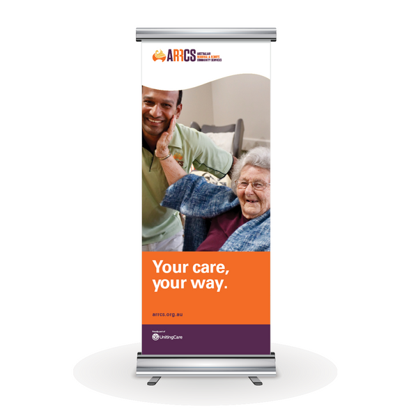 FOR PURCHASE - ARRCS Pull Up Banners - Style A