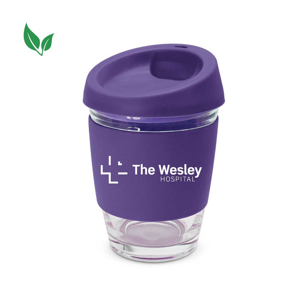 The Wesley Hospital Glass 340ml Metro Cup