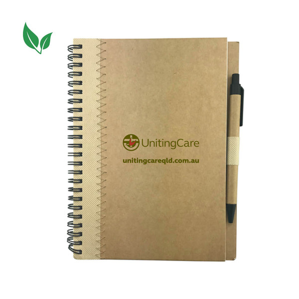 UnitingCare  A5 Recycled Paper Notebook