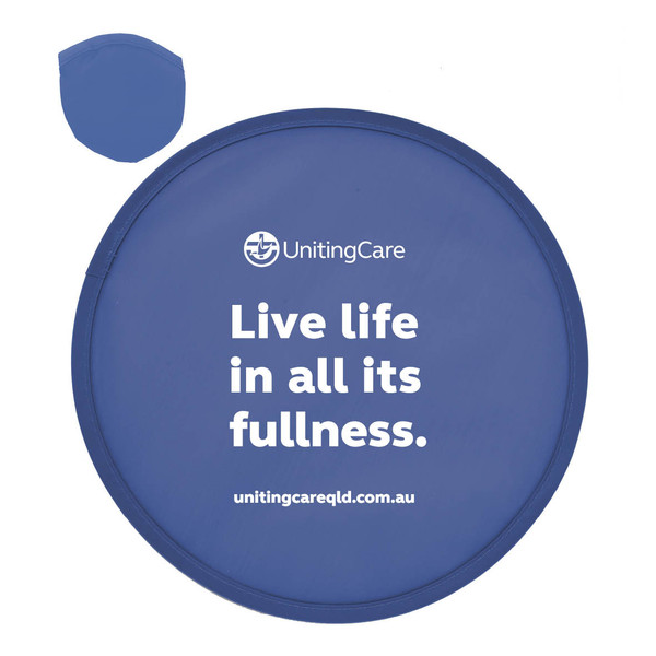 UnitingCare Foldable Flying Disc in Pouch