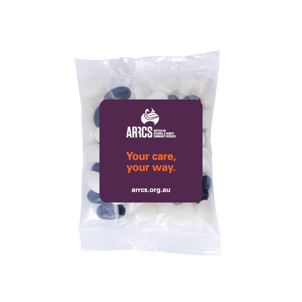 ARRCS Mini Jelly Beans in 50gram Cello Bag