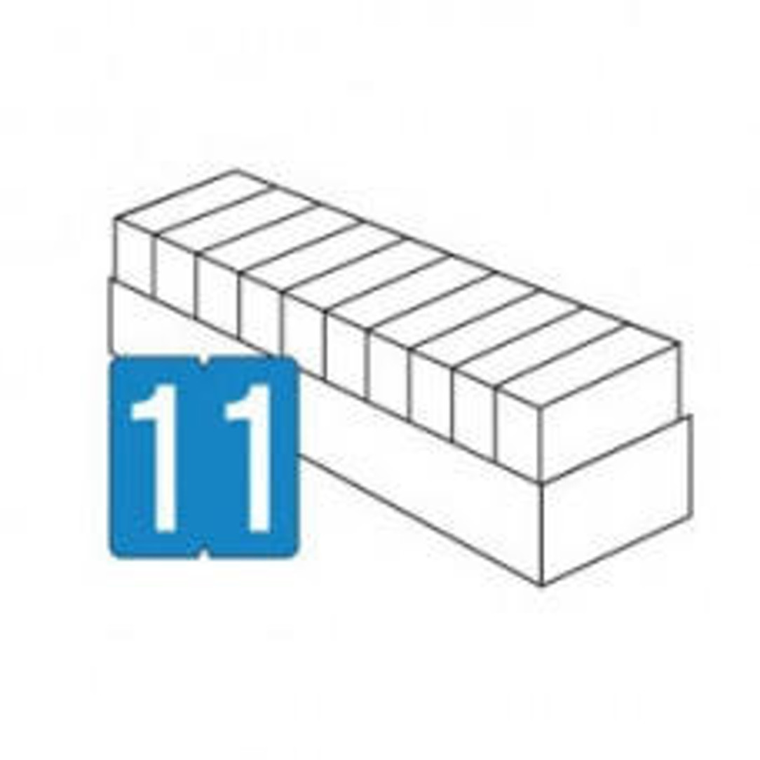 GBS Compatible Numeric Series Dispenser Tray Set 10 [0-9]
