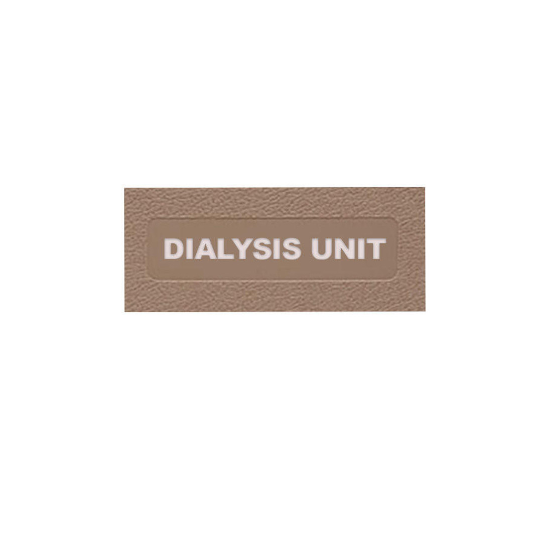 First Products Dialysis Unit Manual: Side Open 3 Ring - ALL