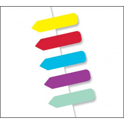 First Products Assorted Colors 150 Flags Redi -Tag Mini Arrow Blank