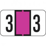 Jeter Compatible Numeric Label Laminated - Series 7300