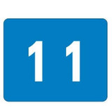 Smead Compatible Numeric Label Laminated - DCCRN Series