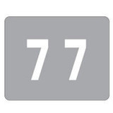 Smead Compatible Numeric Label Laminated - DCCRN Series