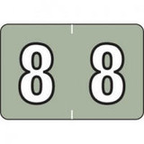 Barkley Compatible Numeric Label Laminated