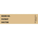 First Products Spine I.D. Label Printed - 5 3/8" W x 1 3/8" H, 200/ Roll
