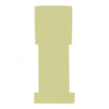 First Products 1-5/8" W x 5" H - Antimicrobial Stat Flag Alert Blank