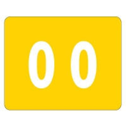 Smead Compatible Numeric Label Laminated - DCCRN Series