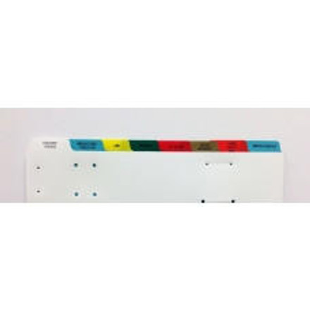 First Products S/O 8 Tab Home Health Divider Set - Antimicrobial