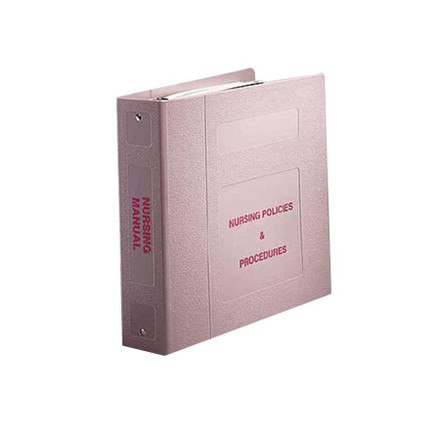 First Products Nursing Policies & Procedures Manual: Side-Open  3 Ring - ALL