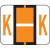 Kimdura Tab Compatible Vinyl Kimdura Alpha Label -Series 1283