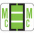 Kimdura Tab Compatible Vinyl Kimdura Alpha Label -Series 1283