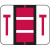 Kimdura Tab Compatible Vinyl Kimdura Alpha Label -Series 1283