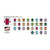 Kimdura Tab Compatible Vinyl Kimdura Alpha Label -Series 1283