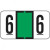 Jeter Compatible Numeric Label Laminated - Series 7300