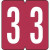 GBS Compatible Numeric Label Laminated