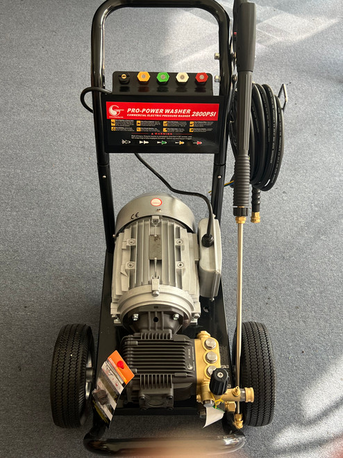 Canpump Electric Pressure Washer: 3 kW Motor 230 V w/ Optional Auto Start-Stop