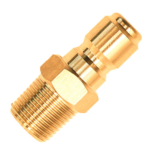 1/4-in Male NPT to 1/4-in Quick-Connect Plug Adapter