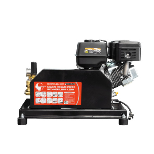 Canpump Belt-Drive Pressure Washer: 15 hp Engine, 4000 psi @ 4 US gpm